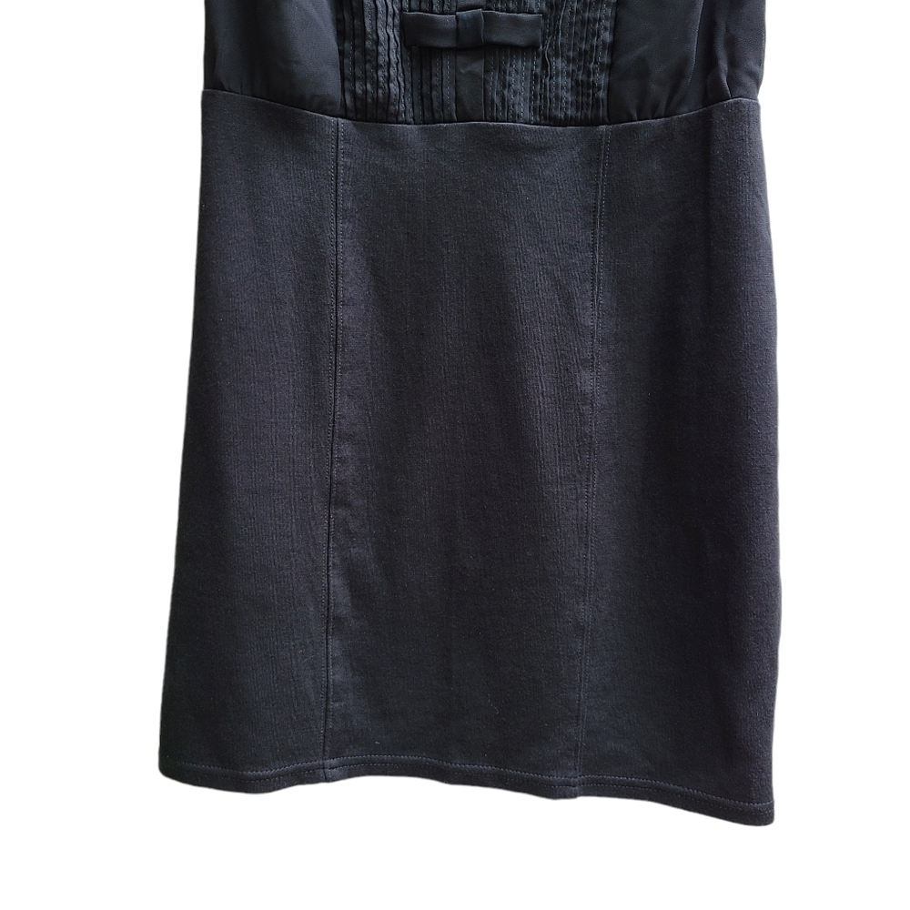 AEO Little Black Dress with Open Back, Sleeveless, Bows, Size Small - Picture 5 of 6